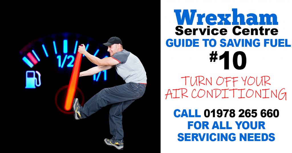 Image with the title turn your cars air conditioning off to improve fuel efficiency